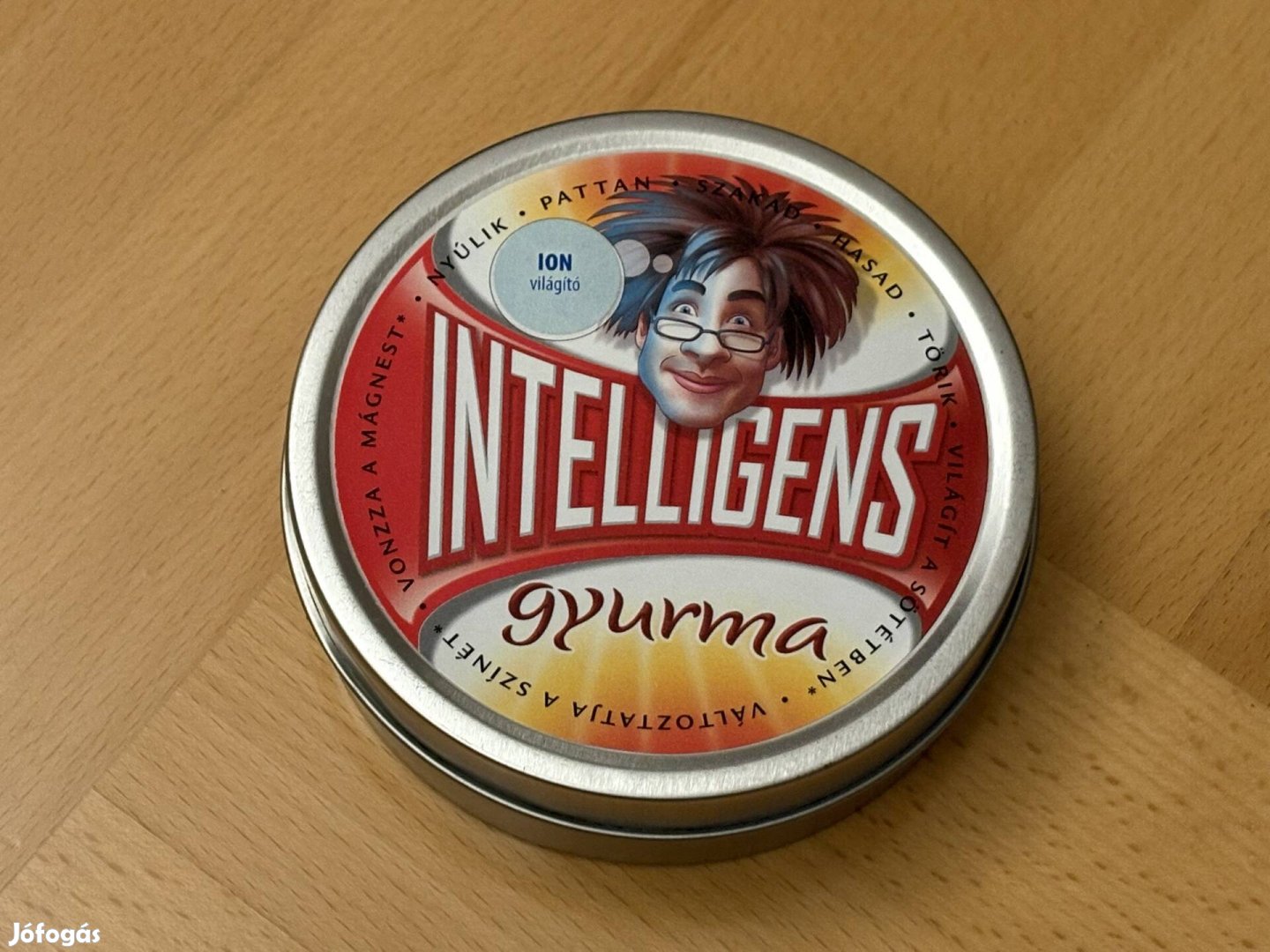 Intelligens gyurma Ion világító gyurma demo, kibontott