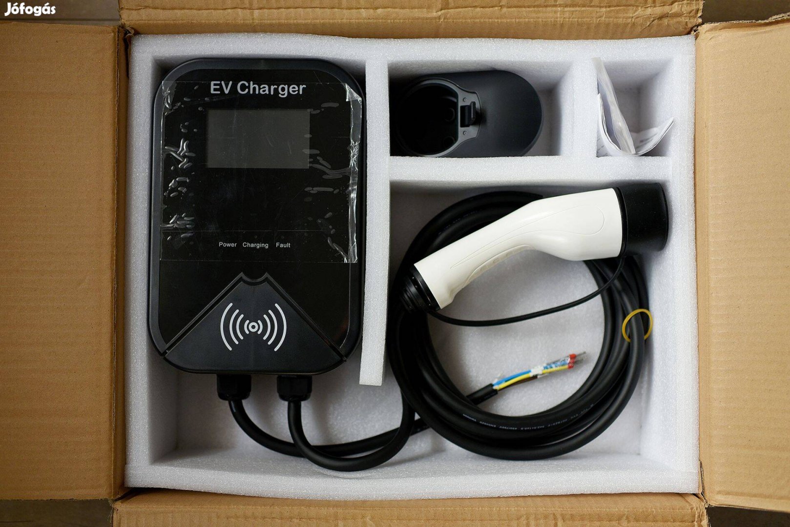 Intelligens töltőállomás Wallbox elektromos autóhoz 11kW Type 2, 3x16A