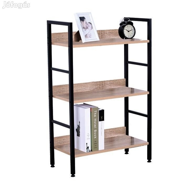 Intenso Home 3 szintes nyitott könyvespolc 60 x 93cm (Sonoma tölgy) |