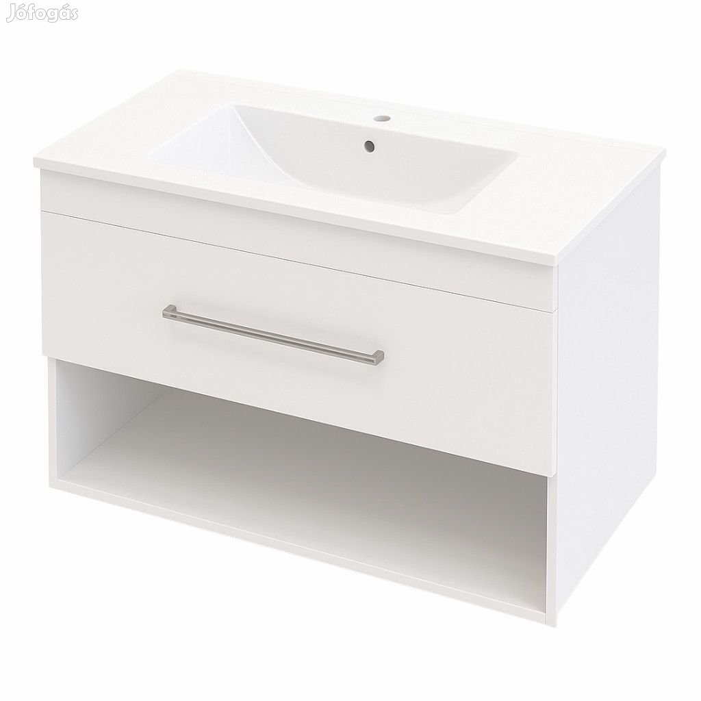 Intenso Verso fürdőszoba alsószekrény mosdókagylóval - 80 cm (magasfé