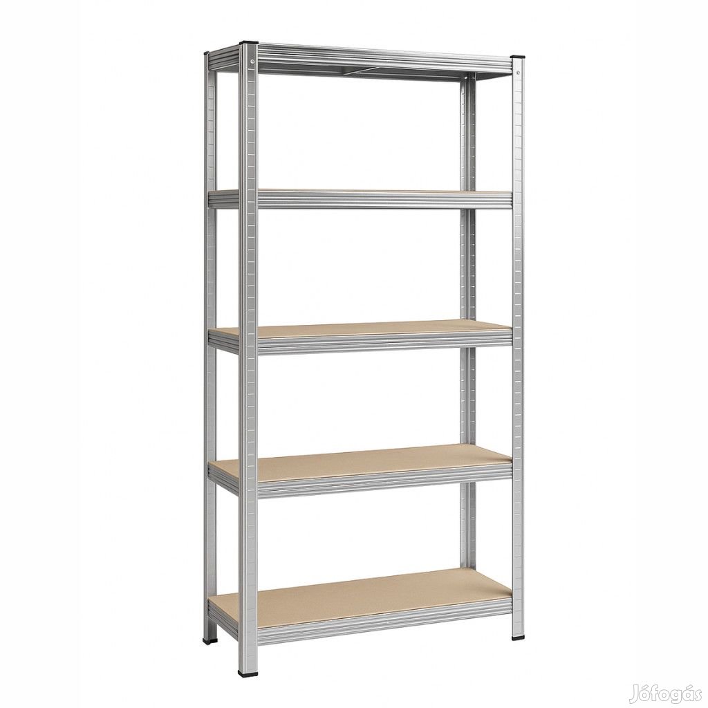 Intenso fém polc- 175 x 80 x 30 cm (5 polc)