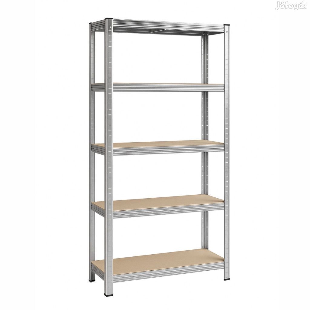 Intenso fém polc- 175 x 80 x 30 cm (5 polc)