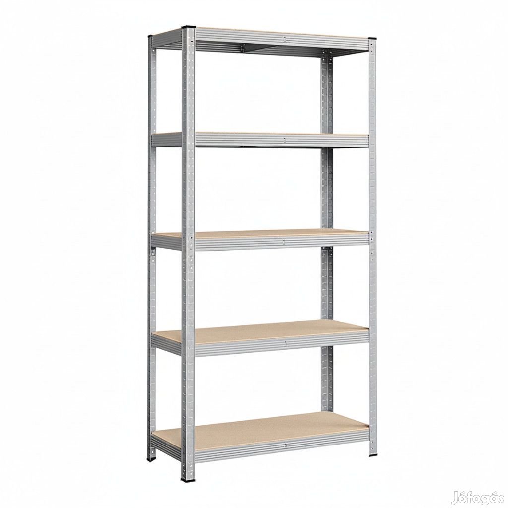 Intenso fém polc- 180 x 75 x 40 cm (5 polc)