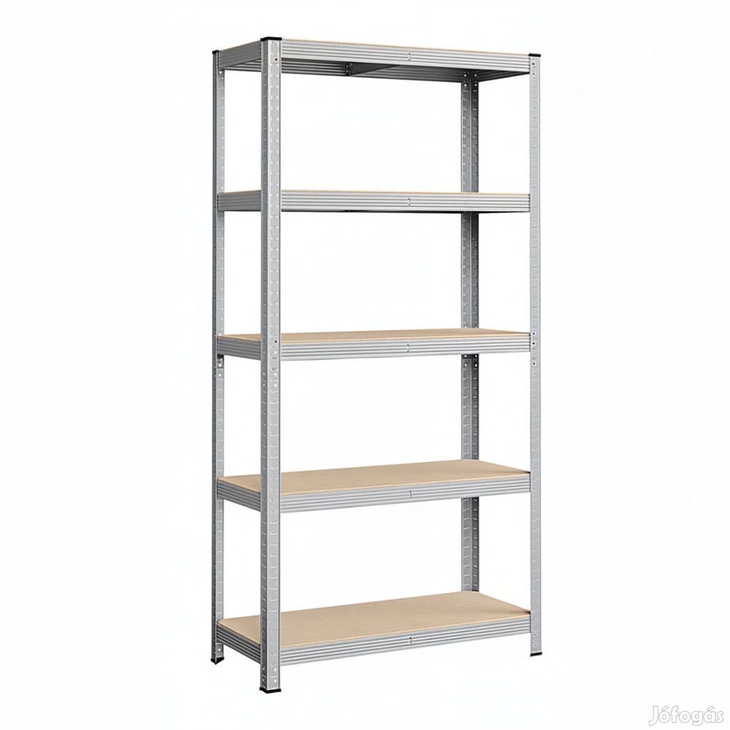 Intenso fém polc- 180 x 90 x 50 cm (5 polc)