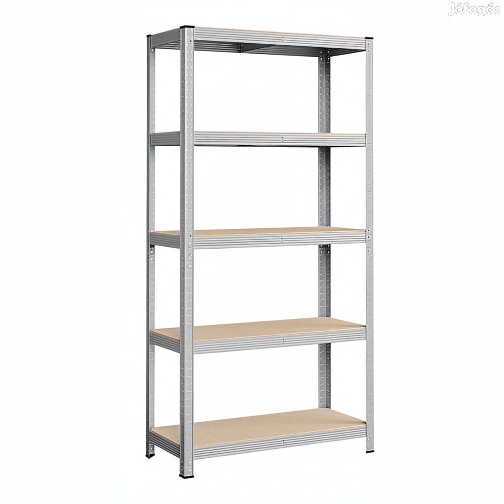 Intenso fém polc- 180 x 90 x 50 cm (5 polc)