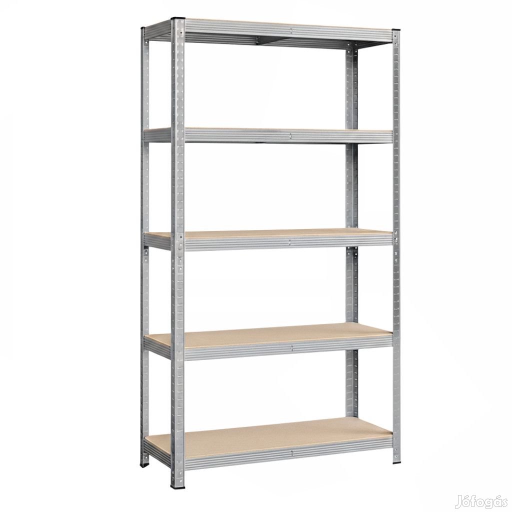 Intenso fém polc- 200 x 120 x 50 cm (5 polc)