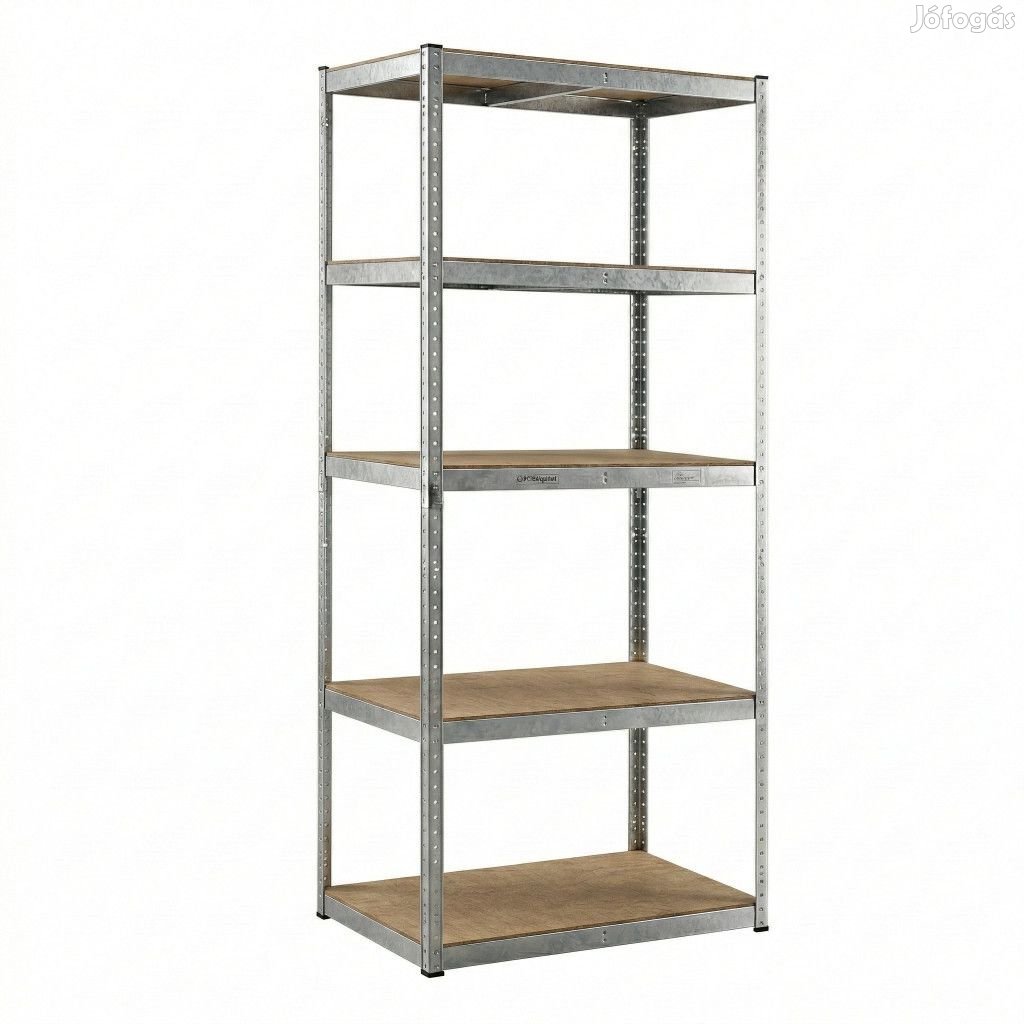 Intenso fém polc- 200 x 90 x 60 cm 5 polc