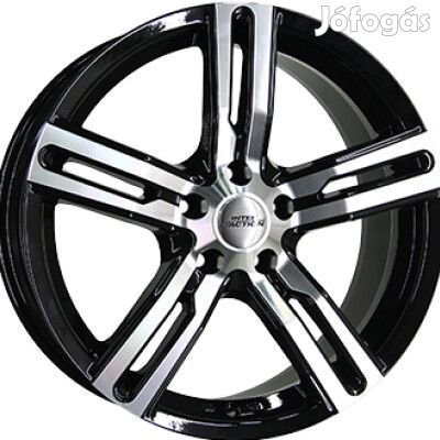 Inter Action KARGIN Fényes fekete Polírozott 6X14 5X112 ET30 CB66,6 |