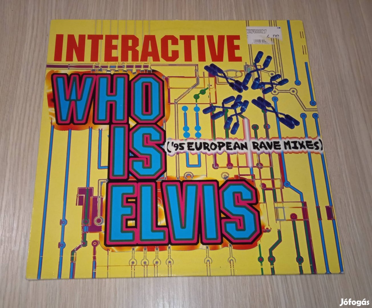 Interactive - Who Is Elvis ('95 European Rave Mixes)(Vinyl,1995)