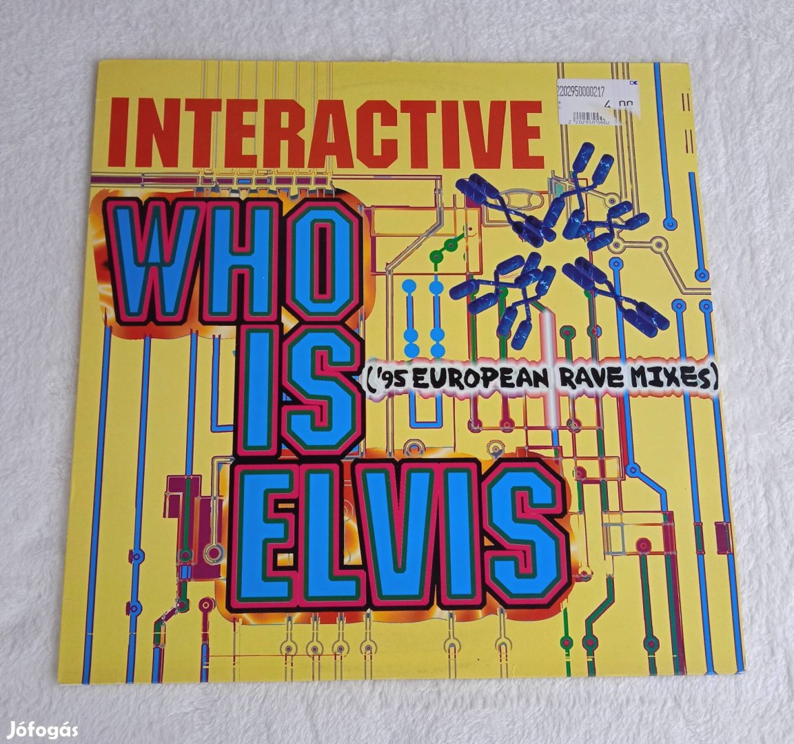 Interactive - Who Is Elvis ('95 European Rave Mixes)(Vinyl,1995)