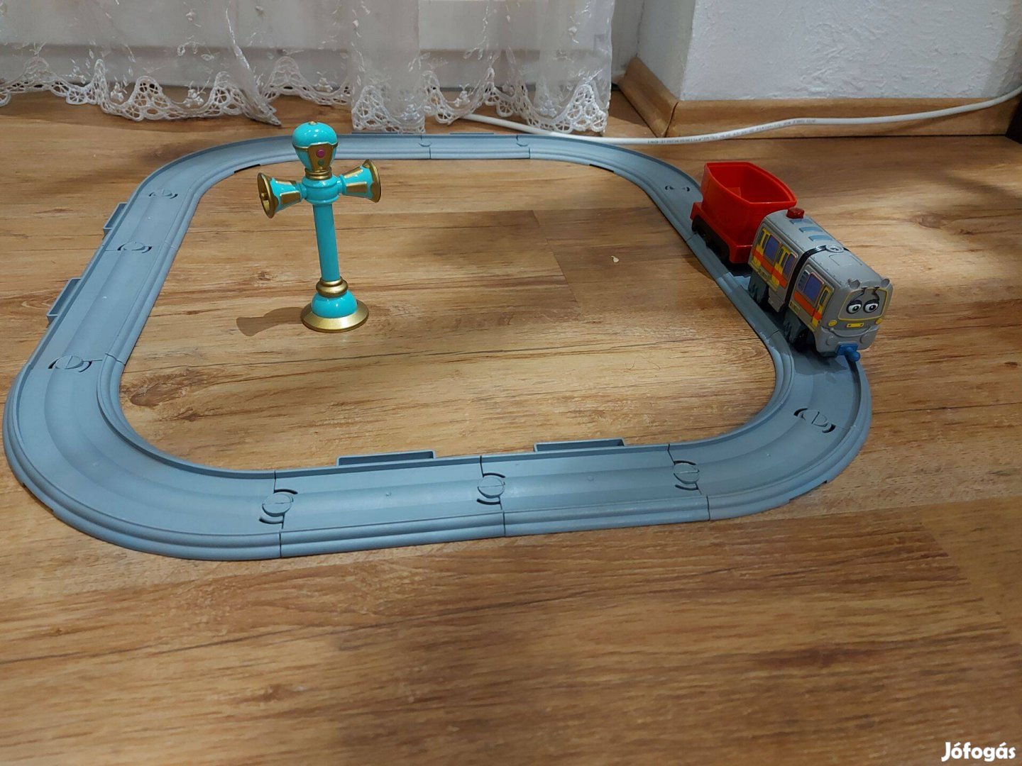 Interaktív chuggington vonatok sinekkel