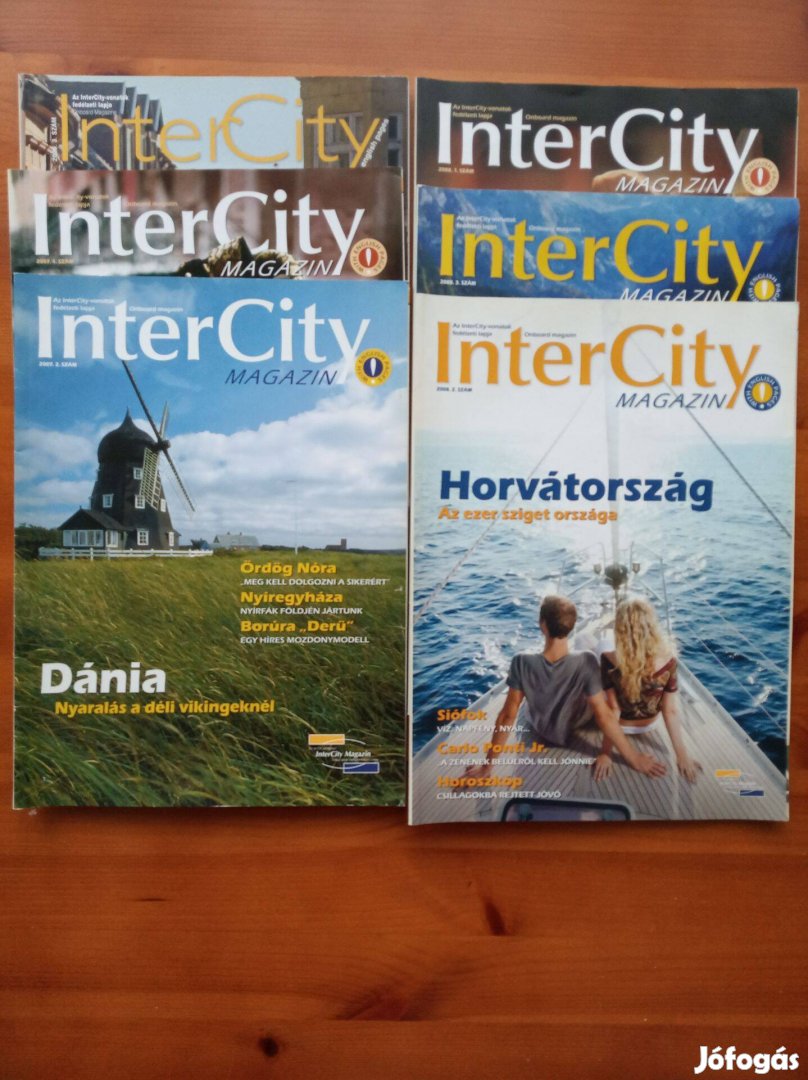 Intercity magazinok eladók