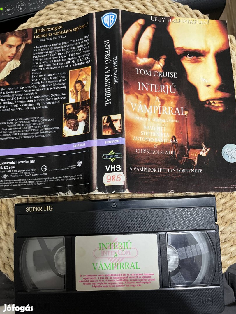 Interjú a vámpírral vhs