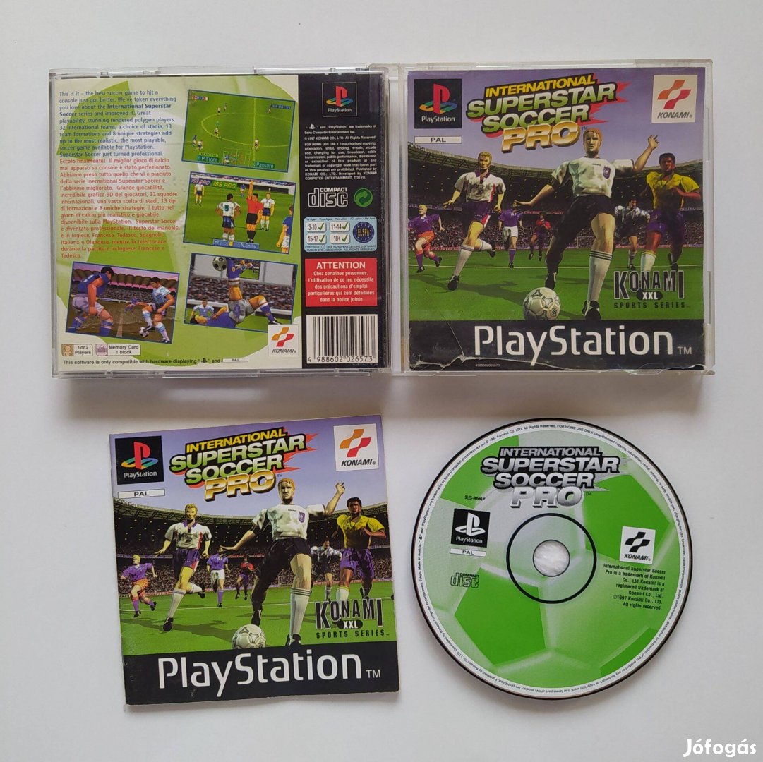 International Superstar Soccer Pro Playstation PS1