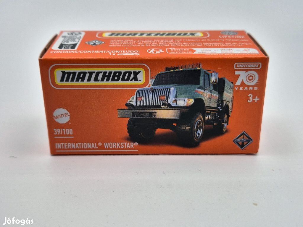 International Workstar Brush Truck - 39/100 - Matchbox - 1:64
