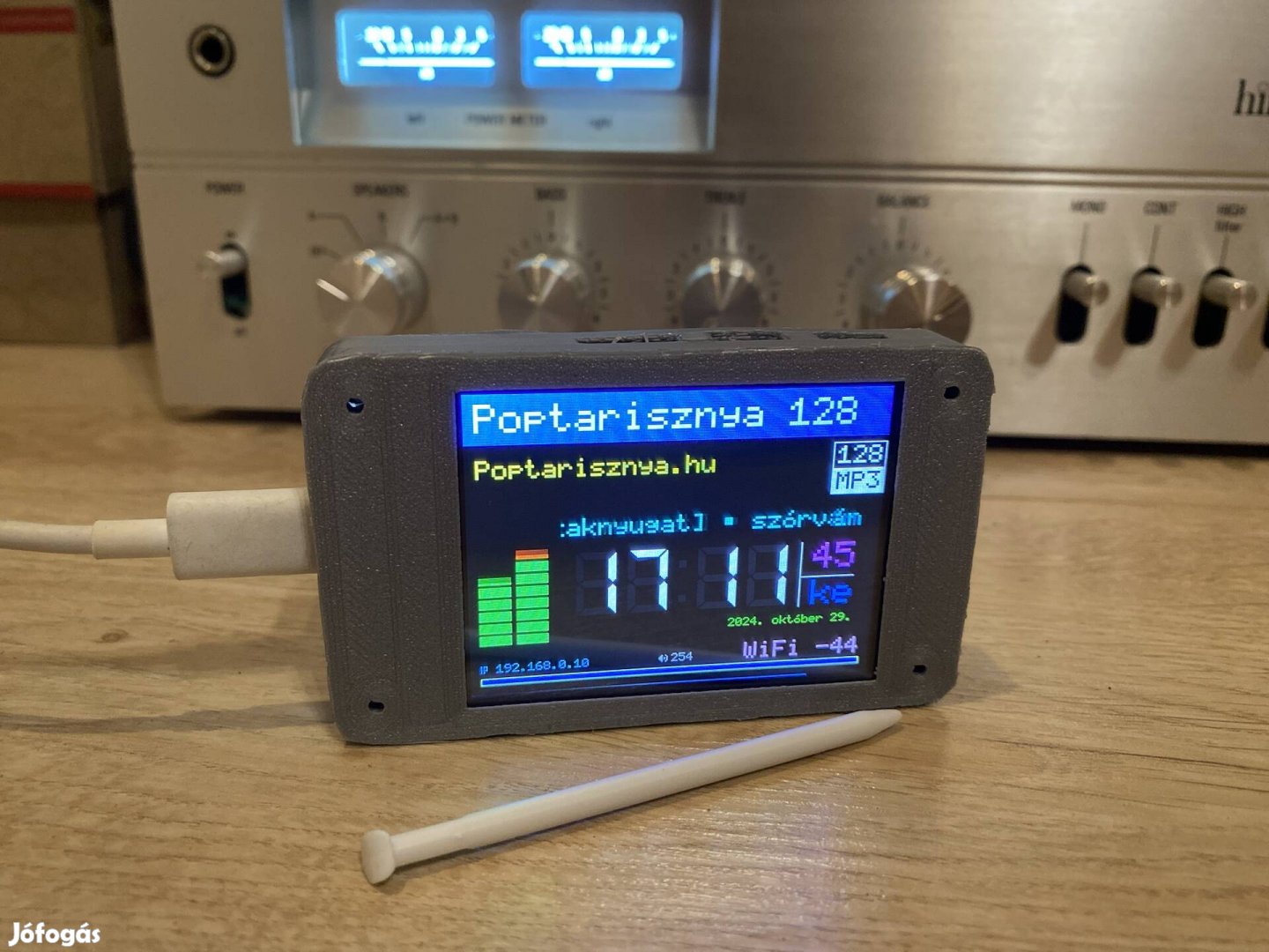 Internet rádió 384khz 32bit Dac 160 csatorna