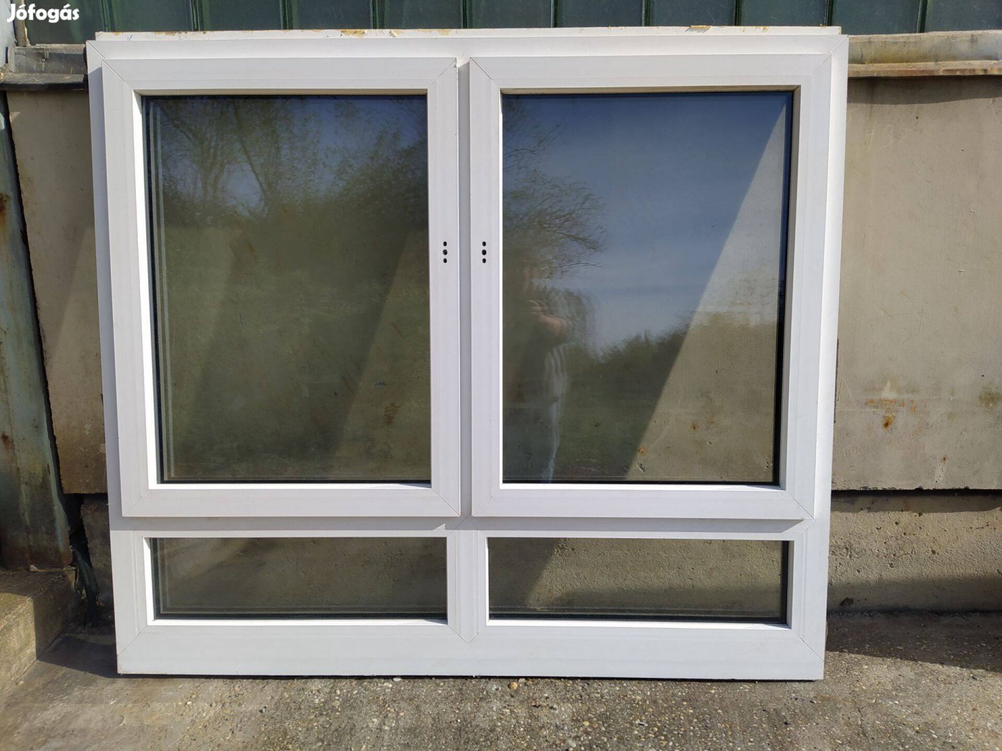 Internorm 193,5x169 cm-es hőszigetelt műanyag ablak