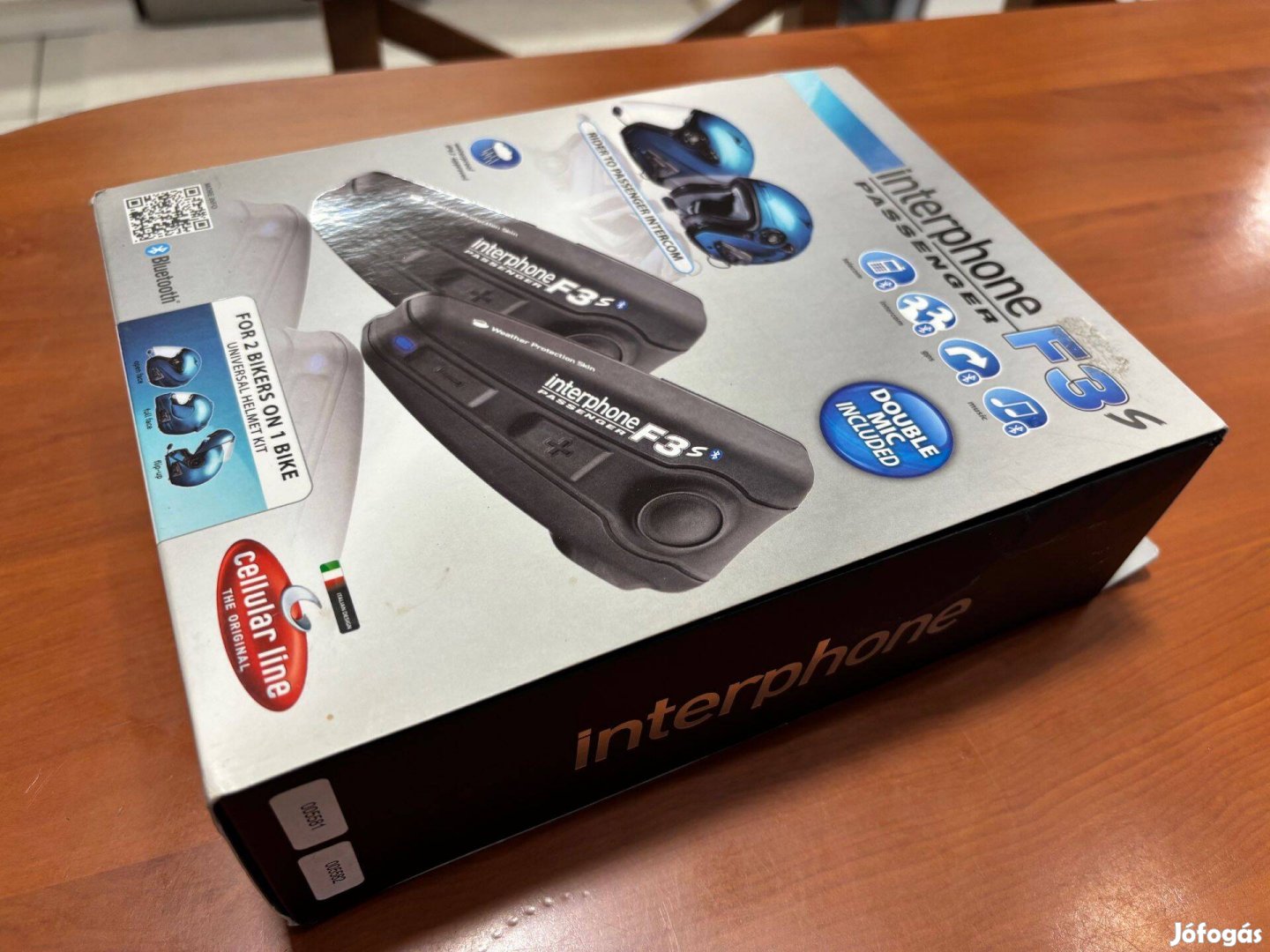 Interphone F3 Bukósisakba Kihangosító Szett