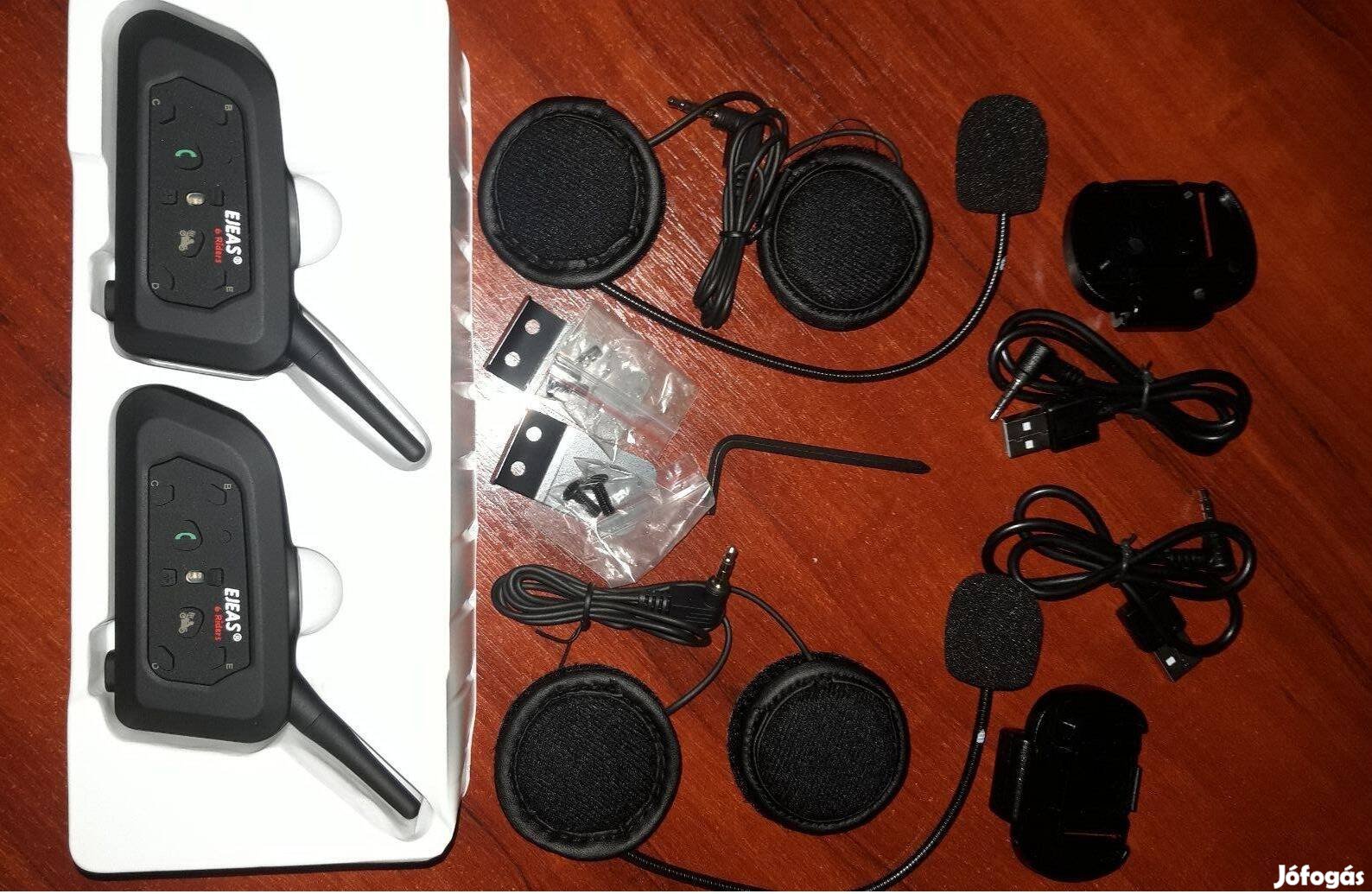Interphone intercom sisakbeszélő pár