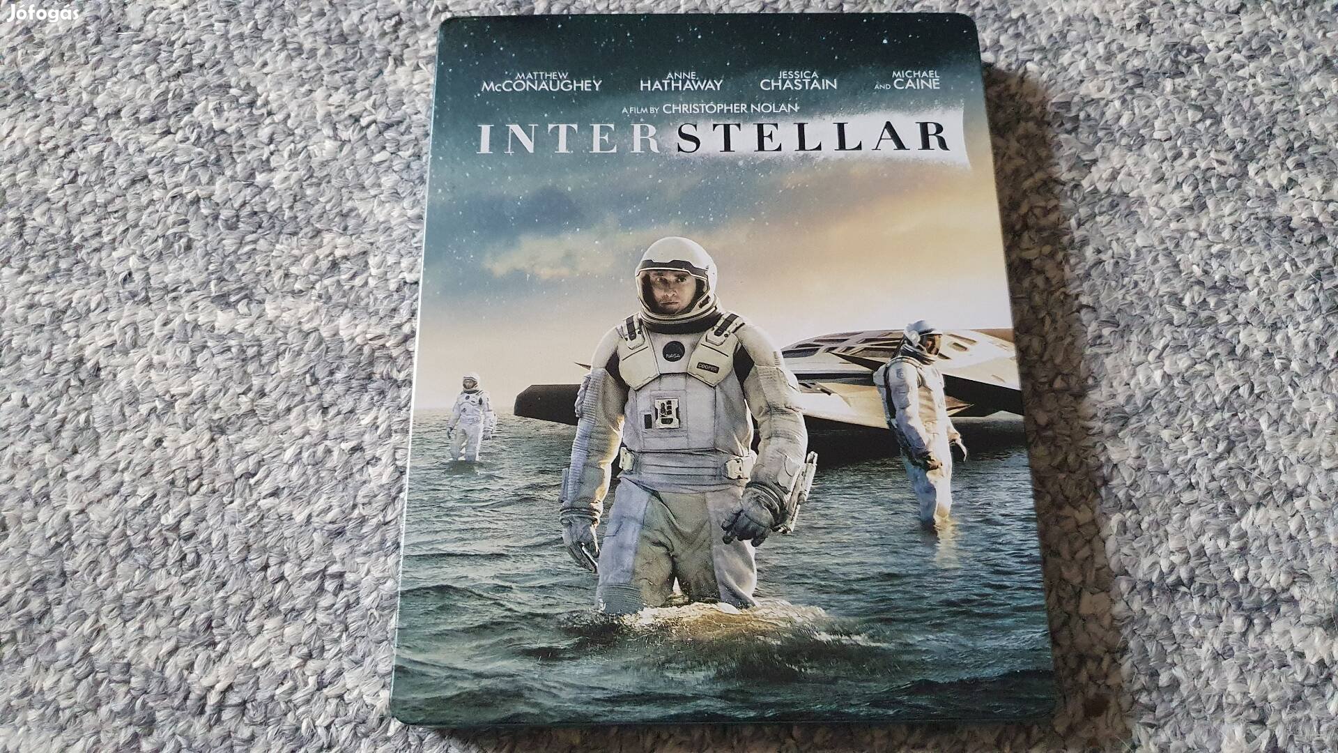 Interstellar blu-ray steelbook (enyhén sérült fémdoboz)