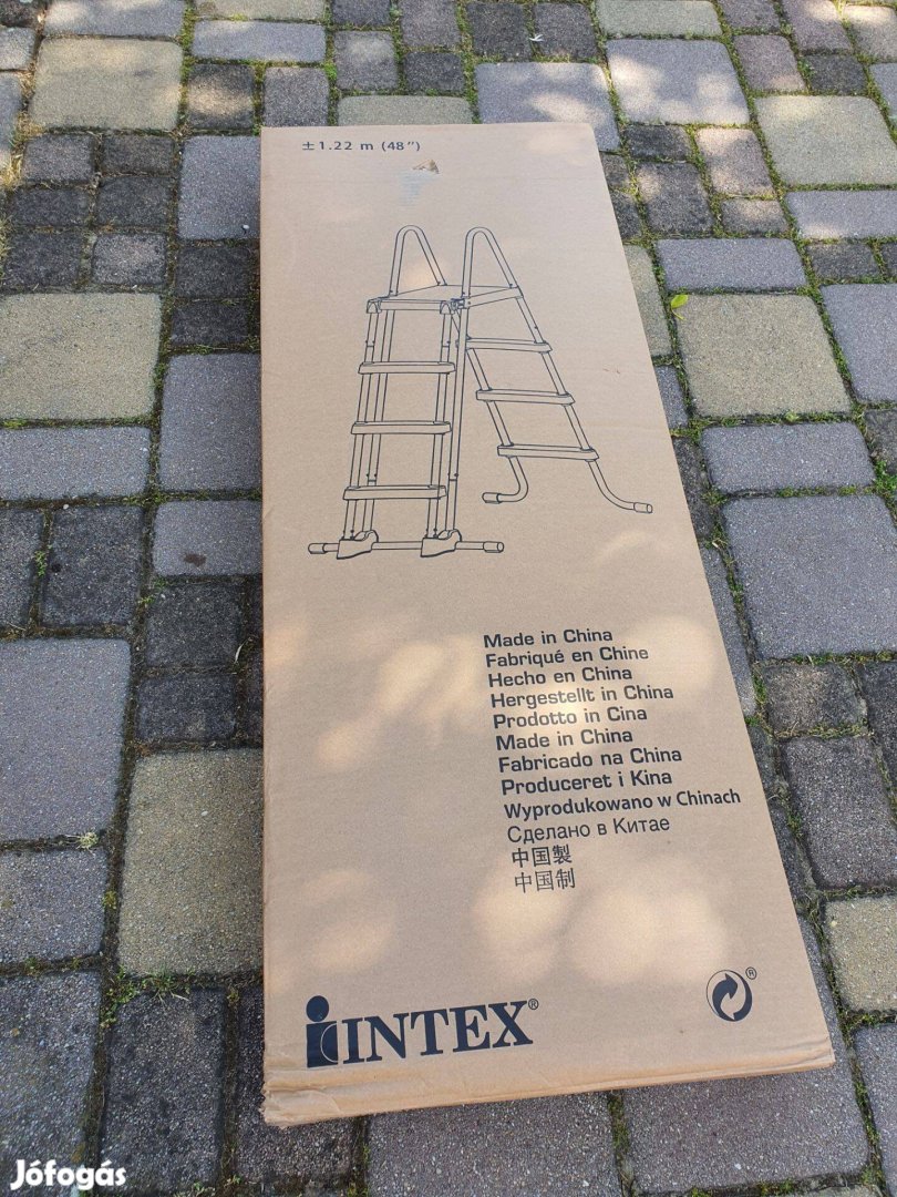 Intex 28076 medence létra, új