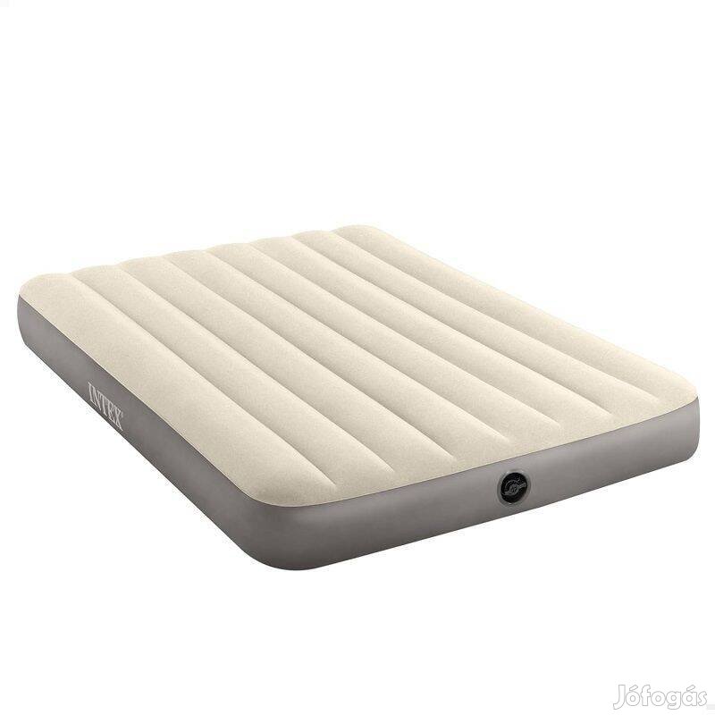 Intex Deluxe Full Dura-Beam felfújható ágy, 137x191x25cm - szürke