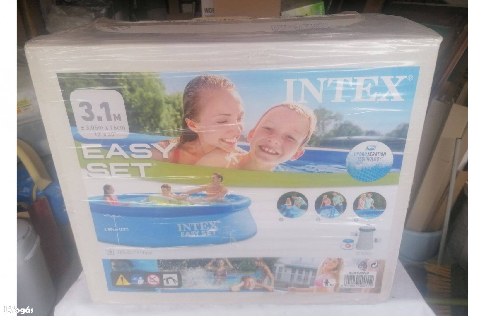 Intex Easy set puhafalú medence eladó!