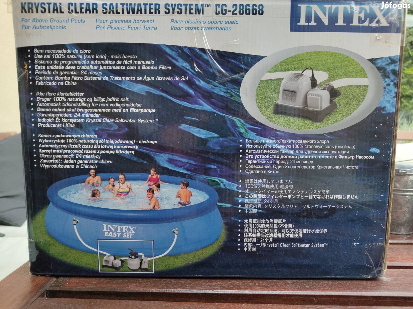 Intex Krystal Clear sós vizes medence tisztító rendszer 