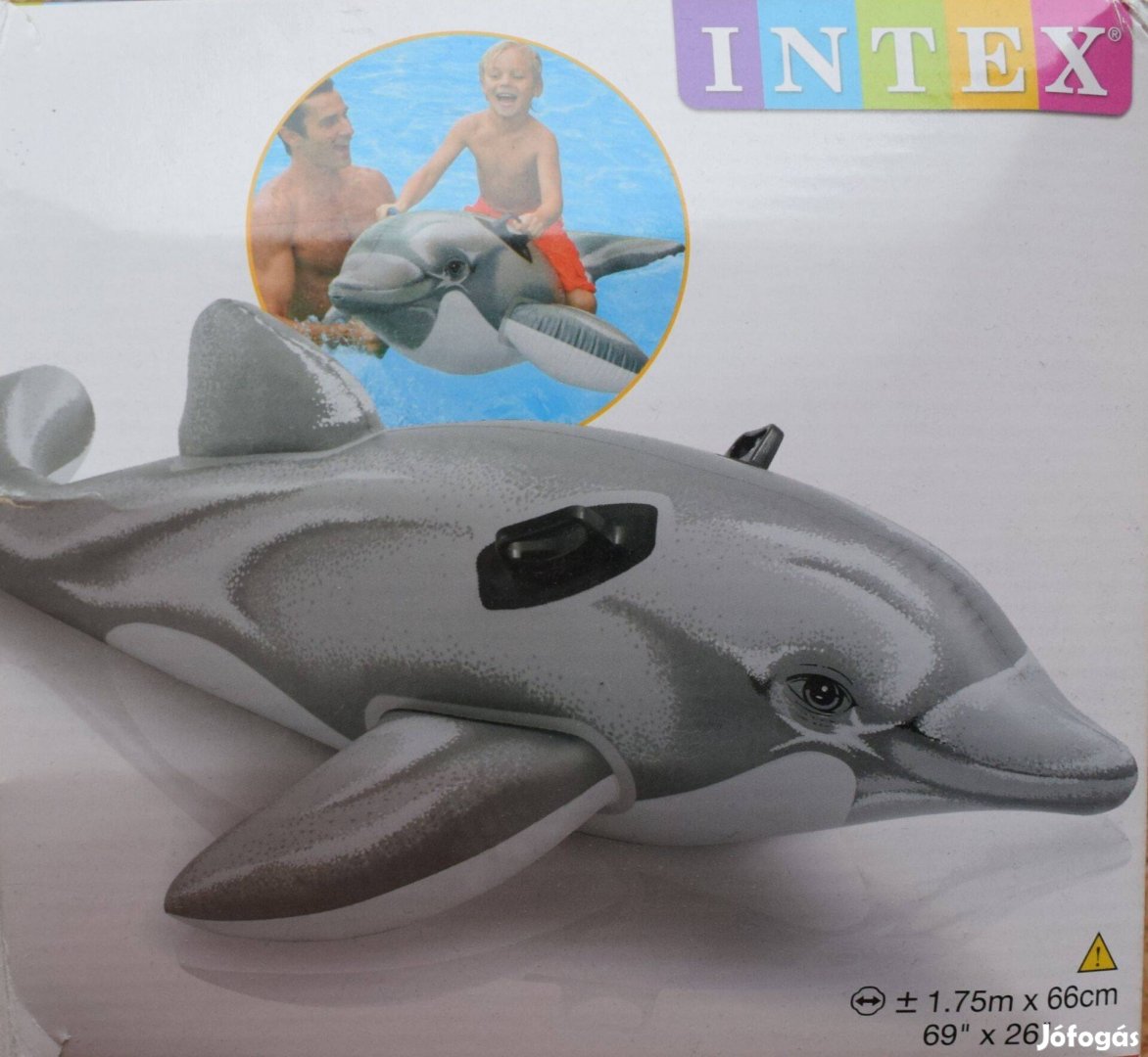 Intex felfújható delfin matrac