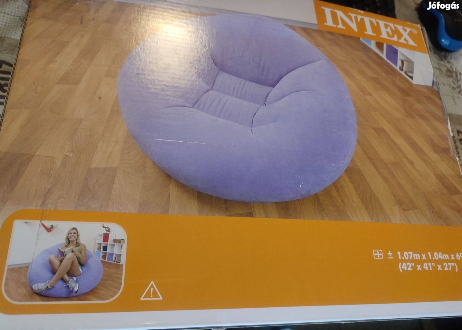 Intex felfújható szék babzsák 100 kg !
