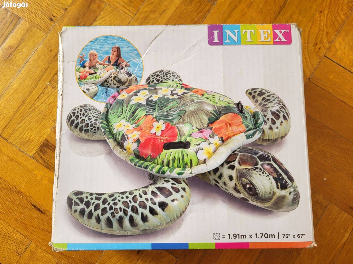 Intex felfújható teknős