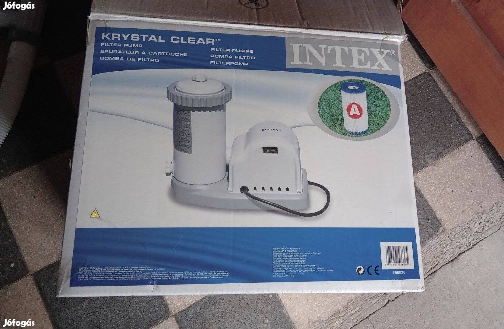 Intex krystal clean 636 keringető szivattyú 165W