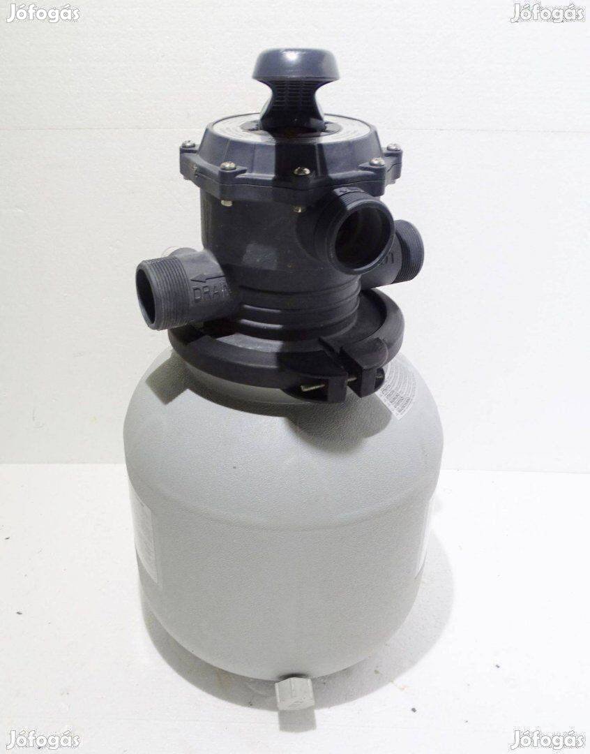 Intex medence szűrő homokszűrő tartály váltószeleppel szürke