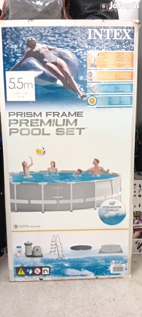 Intex prémium 5,5m medence