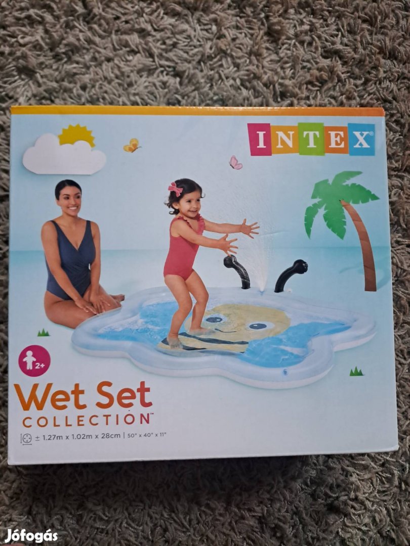 Intex új bontatlan ,babapancsoló víz permetezővel
