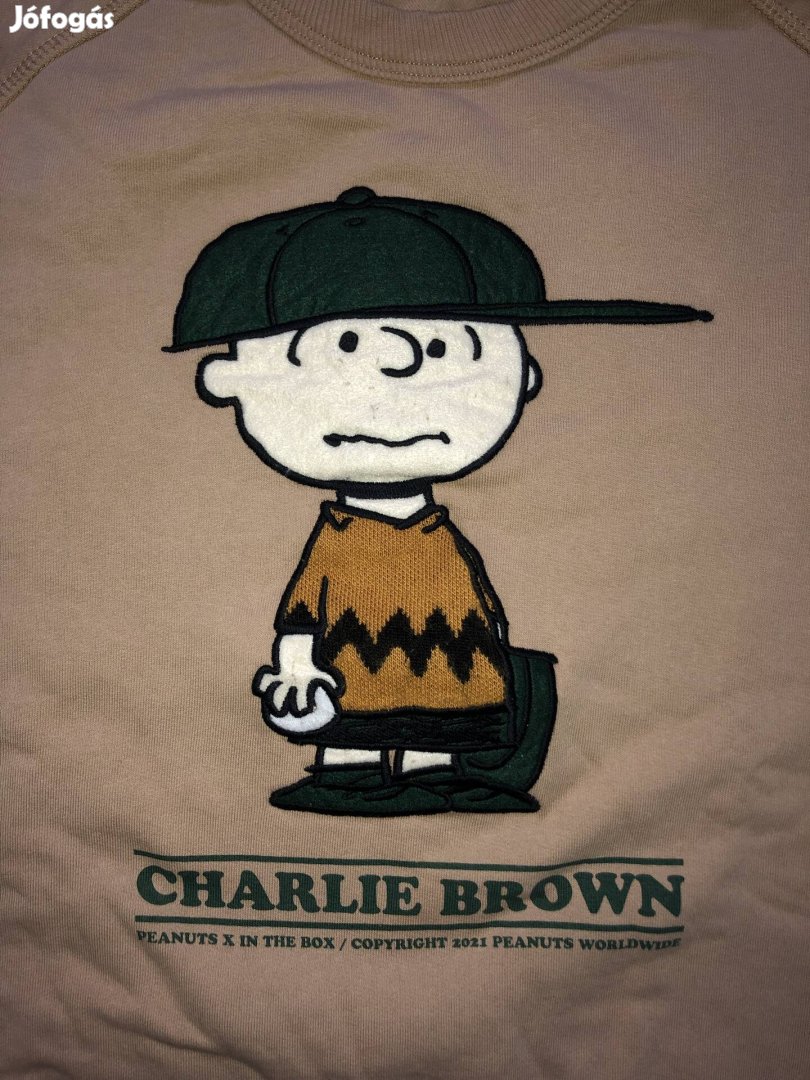 Inthebox Charlie Brown pulóver M-es.