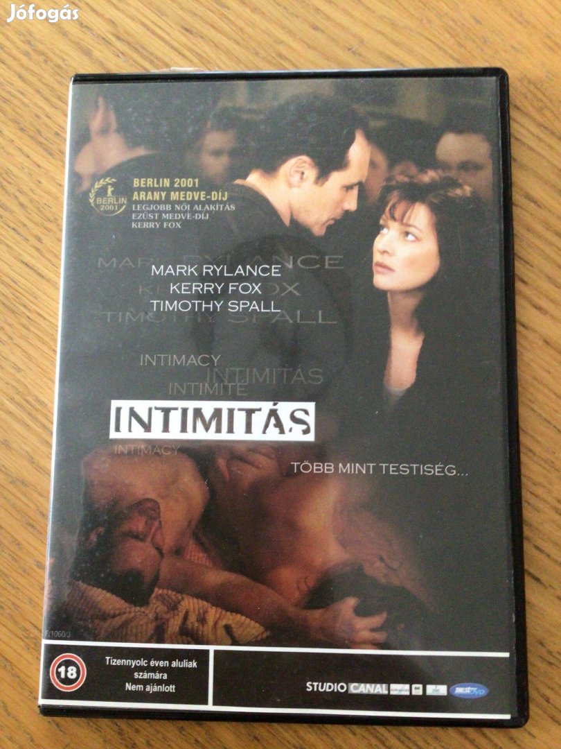 Intimitás DVD - Kerry Fox, Mark Rylance