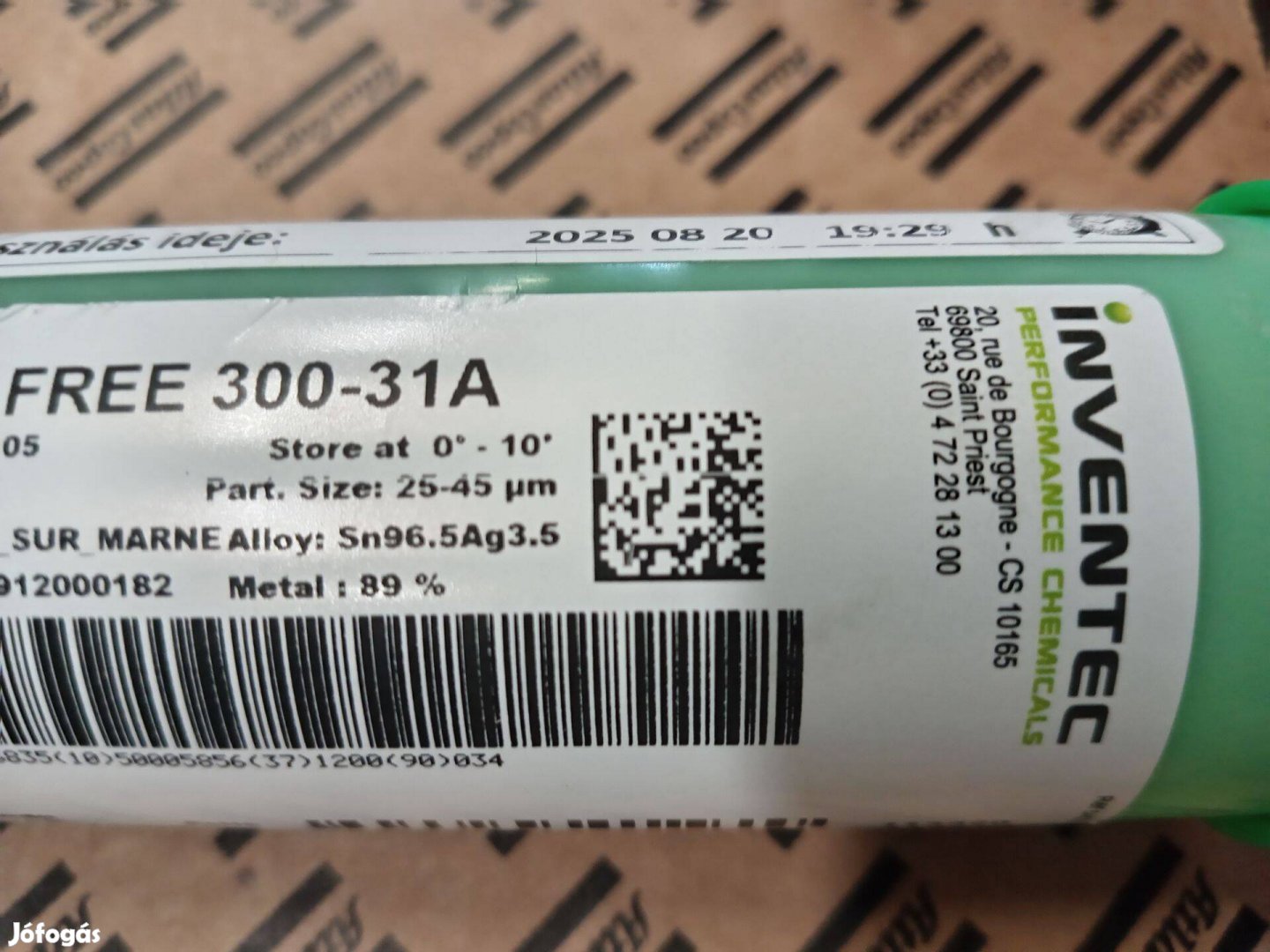 Inventec Ecorel Free 300-31A forrasztópaszta