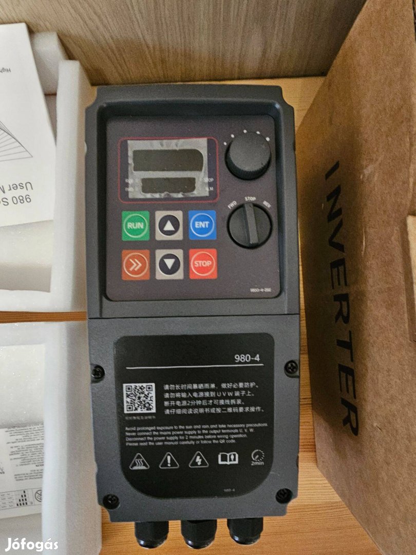 Inverter M980 4KW 400400 IP66 Új!