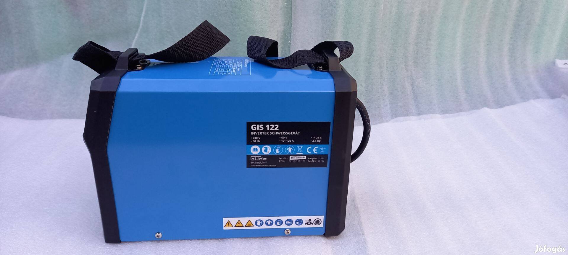 Inverteres, hordozható hegesztőgép túlmelegedés elleni
