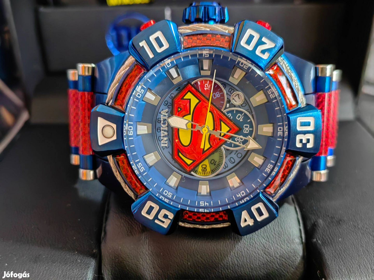 Invicta DC-Comics Superman férfi karóra Új 2 év garanciával