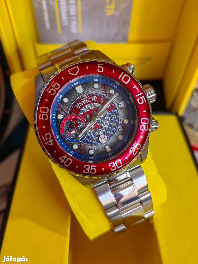 Invicta MLB- Texas Rangers karóra Vadonatúj 2 év garanciával