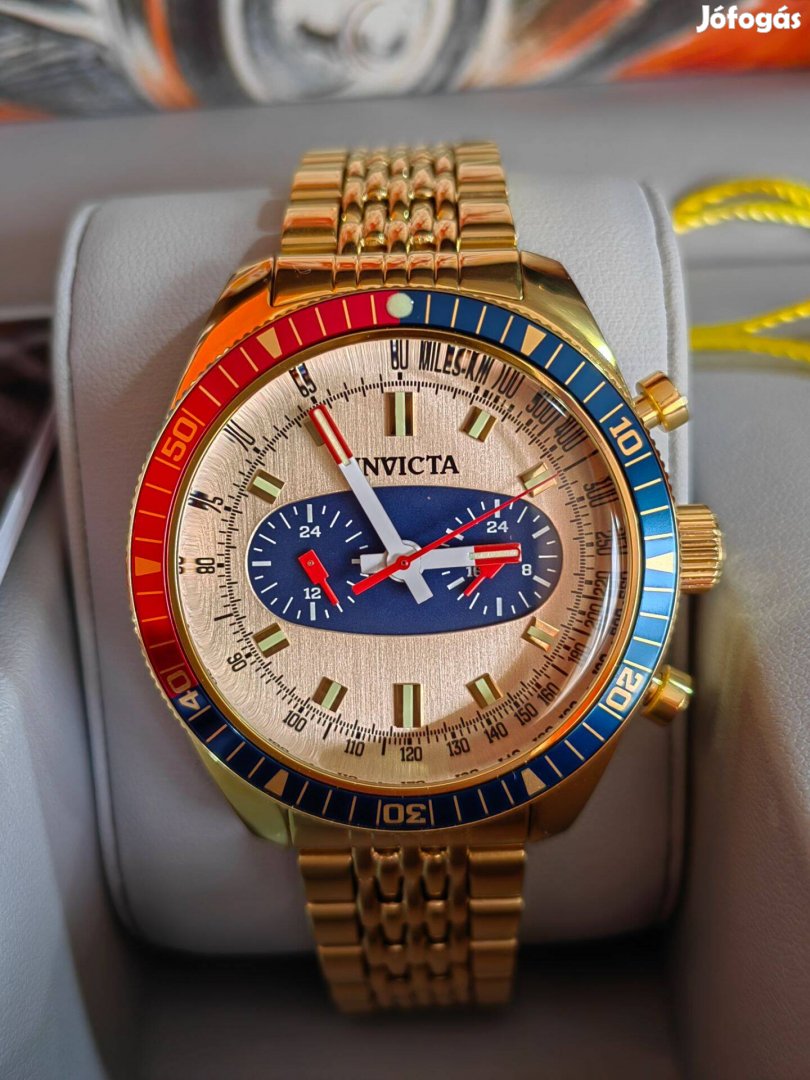 Invicta Monaco Speedway 40529 férfi karóra Új 2 év