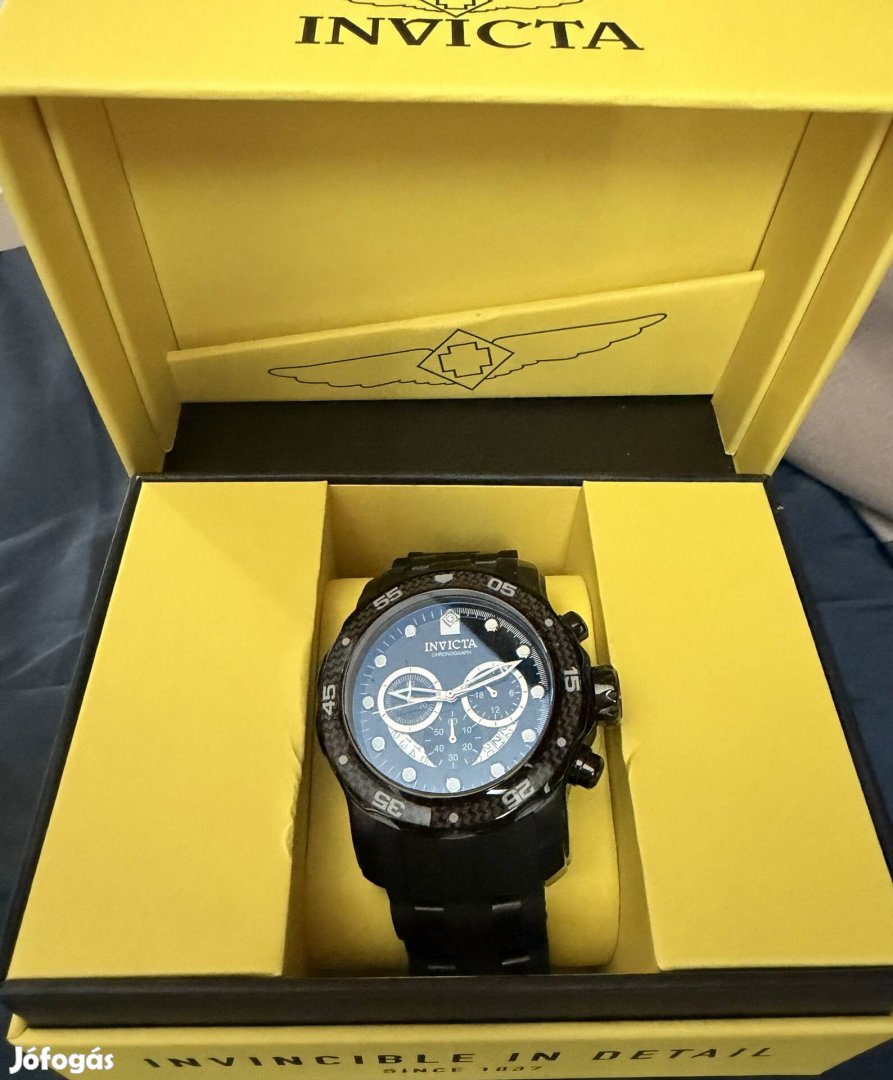 Invicta Pro Diver fekete férfi karóra eladó