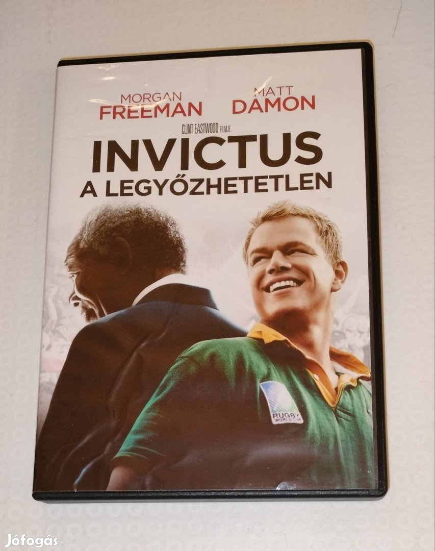 Invictus a legyőzhetetlen dvd Morgan Freeman , Matt Damon 