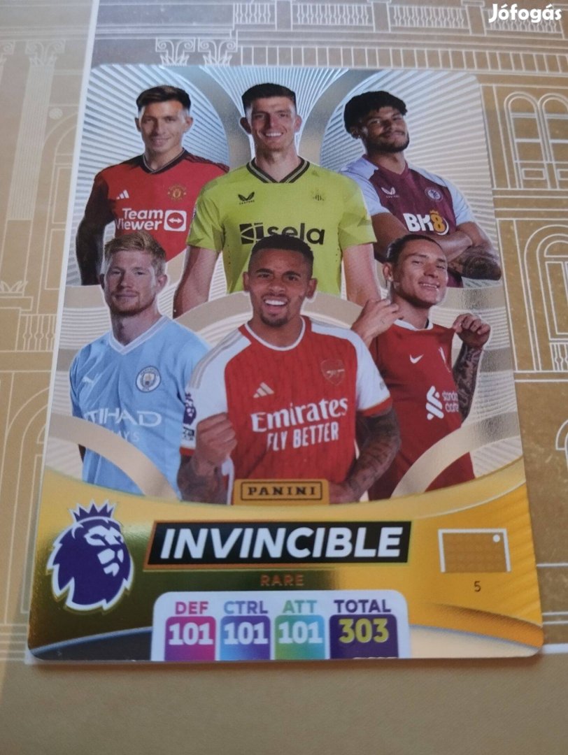 Invincible FIFA 365 2024 Golden Baller focis kártya