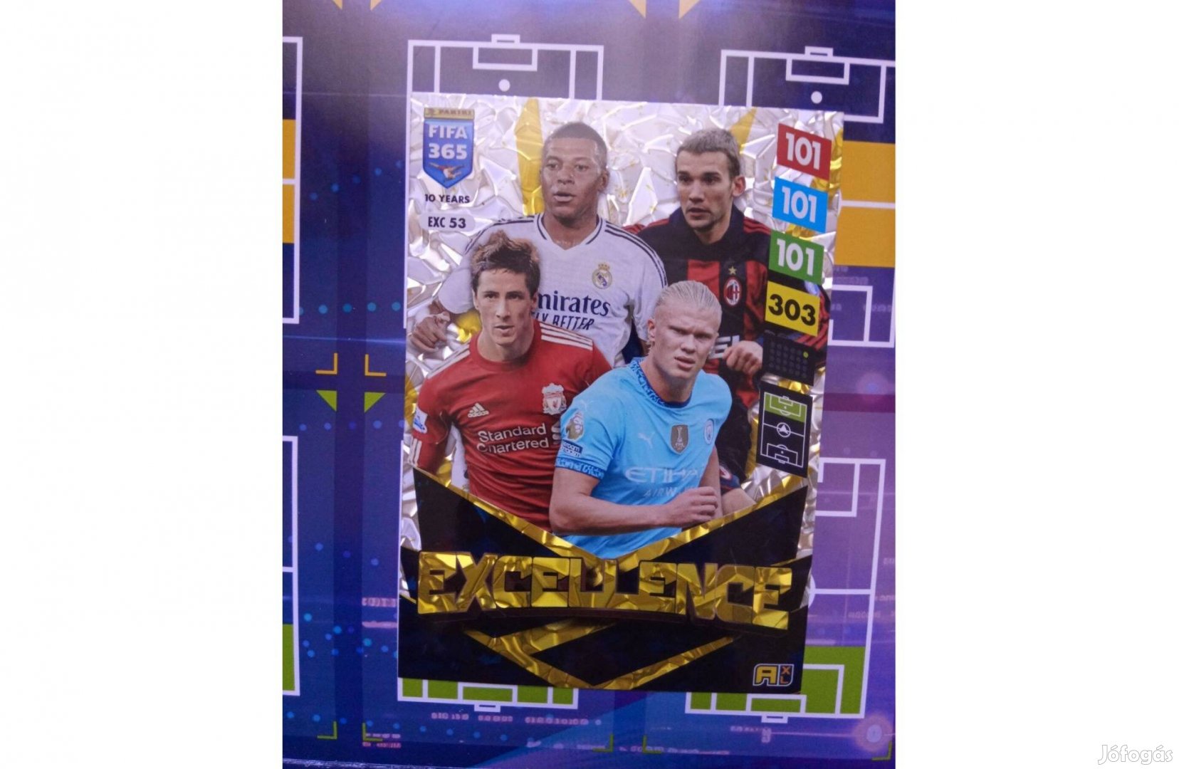 Invincible Fifa 365 2025 Excellence XXL Top Master focis kártya