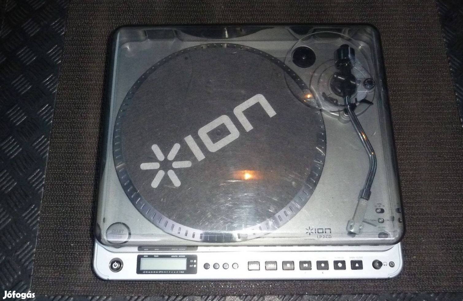 Ion LP 2 CD USB lemezjátszó CD Író felvevő bakelit lemez CD Recorder