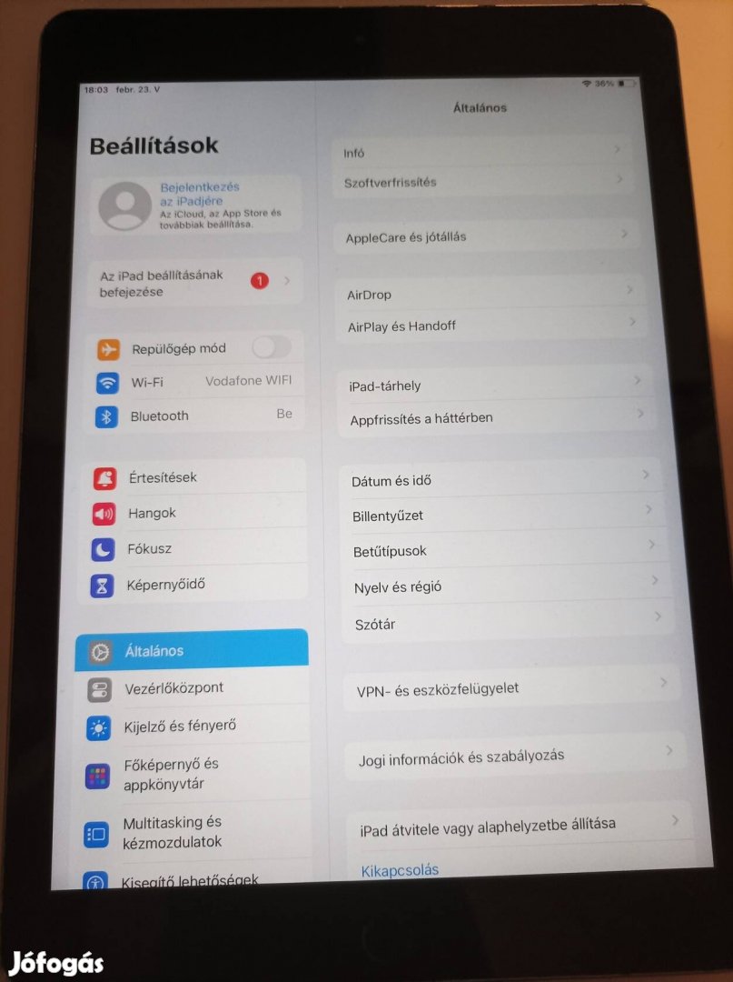 Ipad 6 Gen 32GB