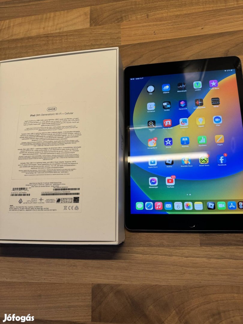 Ipad 9gen 2021 wifi+cellular 